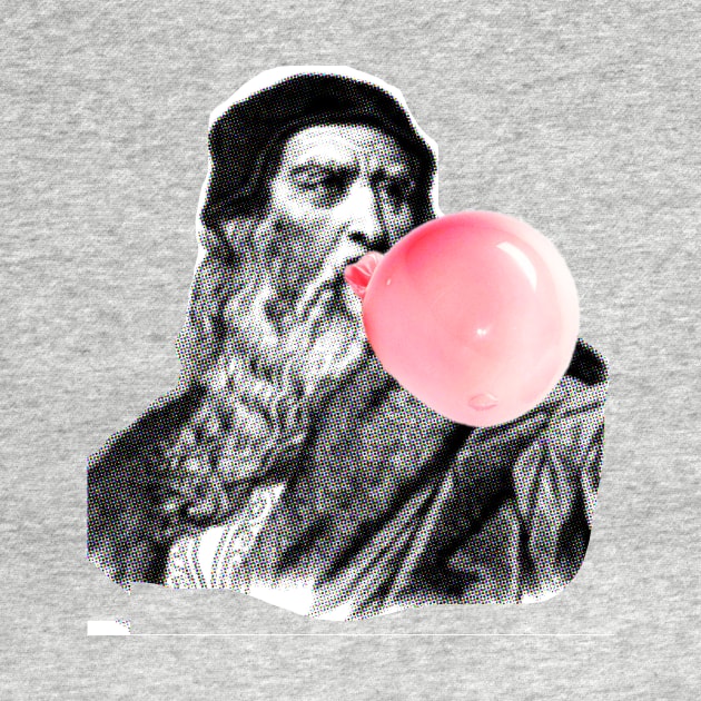 DAVINCI with pink bubble gum by ZOO OFFICIAL